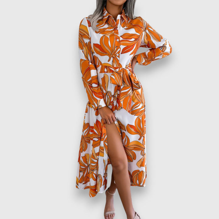 Elara™ – Shirt Dress