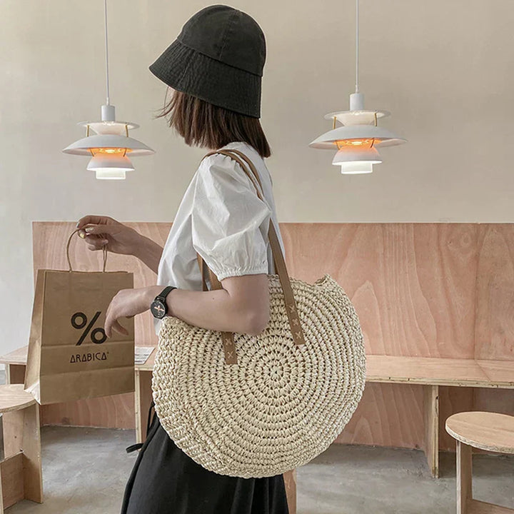 Livia™ – Multifunctional Straw Handbag
