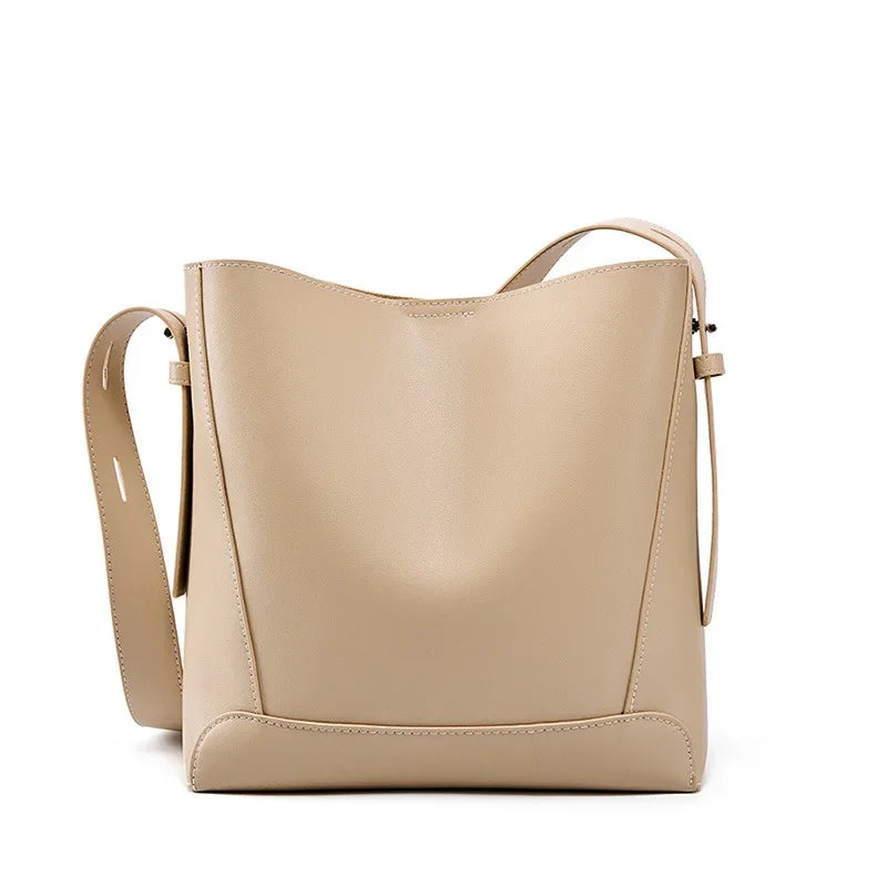 Mira™ – Elegant Sand Shoulder Bag