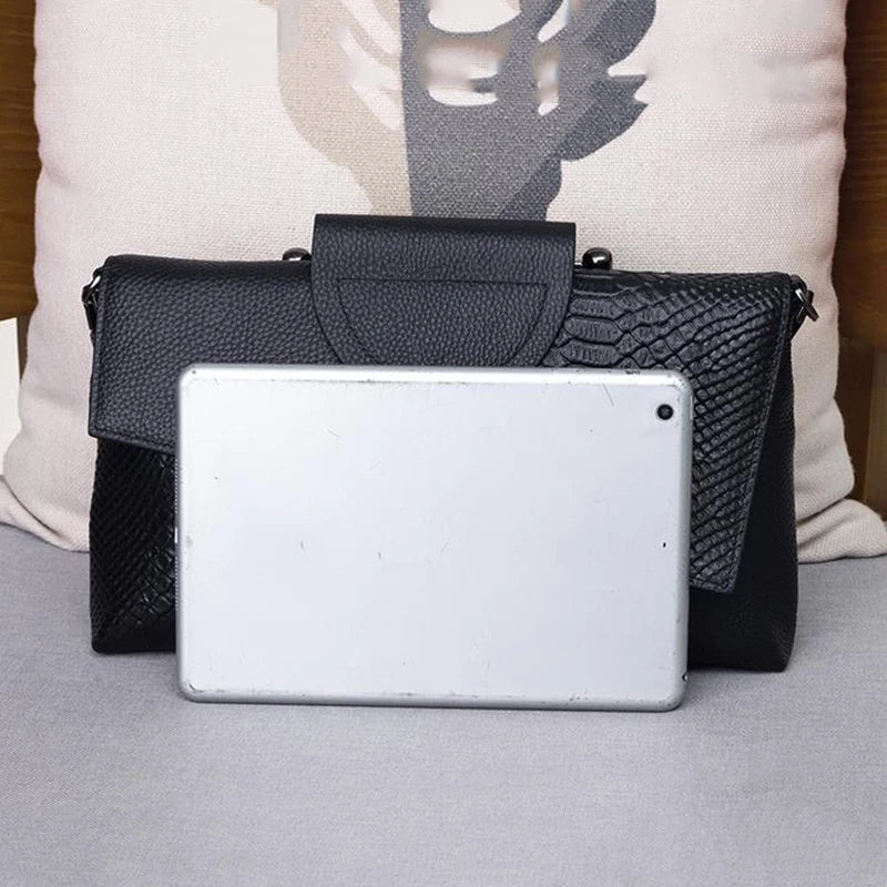 Celia™ – Structured Black Handbag