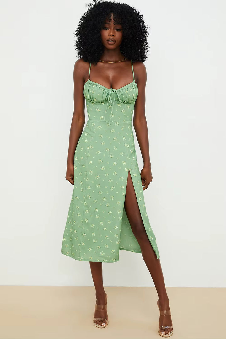 Isla™ – Elegant Floral Maxi Dress