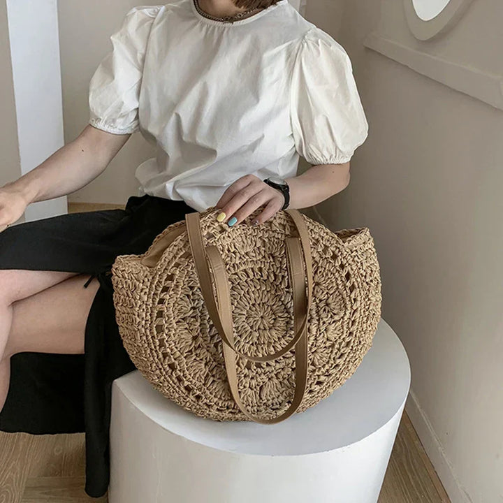 Livia™ – Multifunctional Straw Handbag