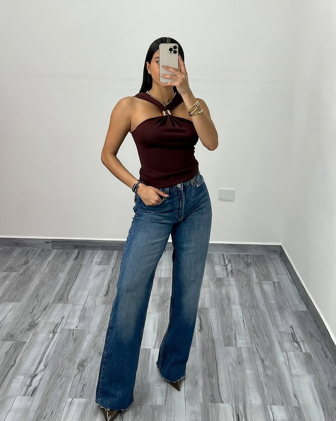 Calisse™ – Halter Top in Mocha