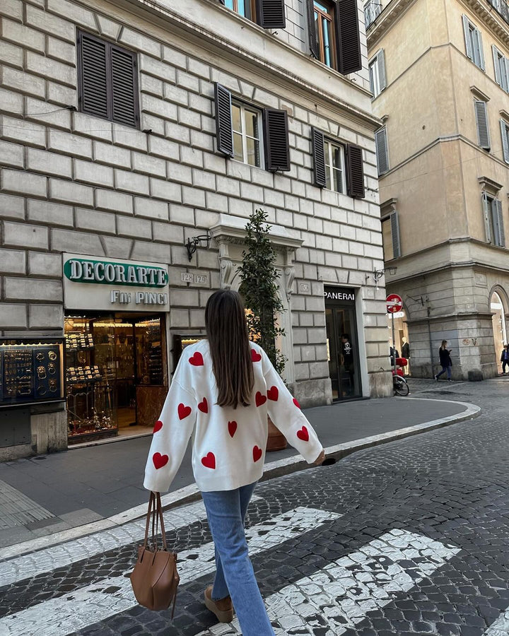 Calisse™ – Cashmere Blend Knit Sweater