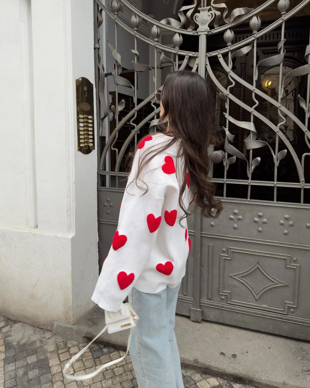 Calisse™ – Cashmere Blend Knit Sweater