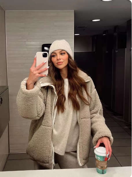 Celestra™ – Luxe Zip-Up Teddy Jacket