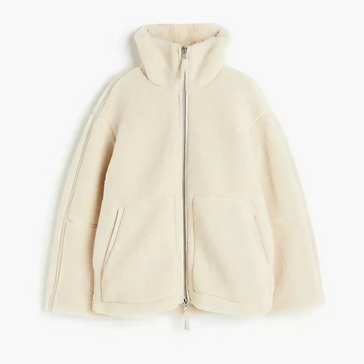 Celestra™ – Luxe Zip-Up Teddy Jacket