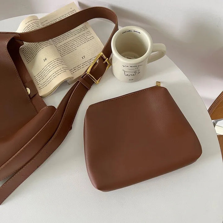 Zara™ – Elegant Leather Shoulder Bag