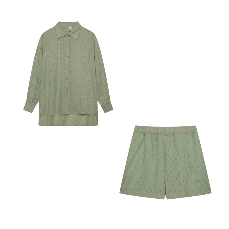 Mirelle™ – Airy Shirt and Shorts Set