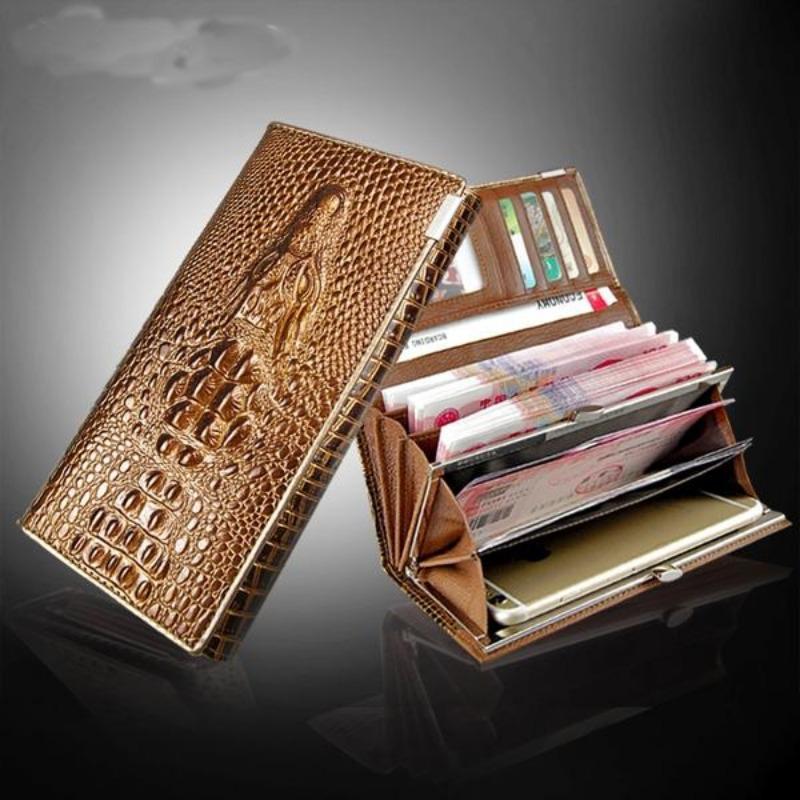 Livia™ – Elegant Embossing RFID Wallet