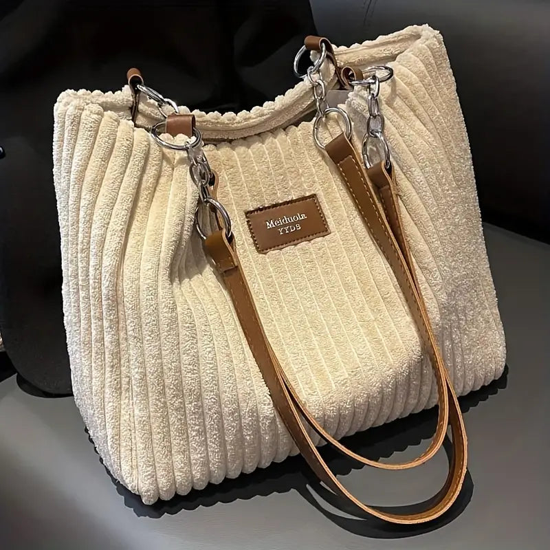 Zara™ – Cotton Corduroy Bag