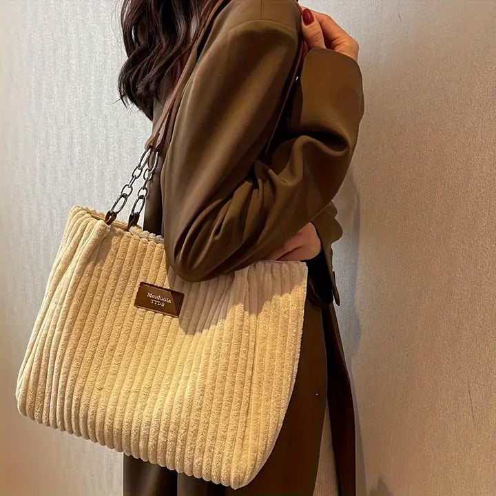 Zara™ – Cotton Corduroy Bag