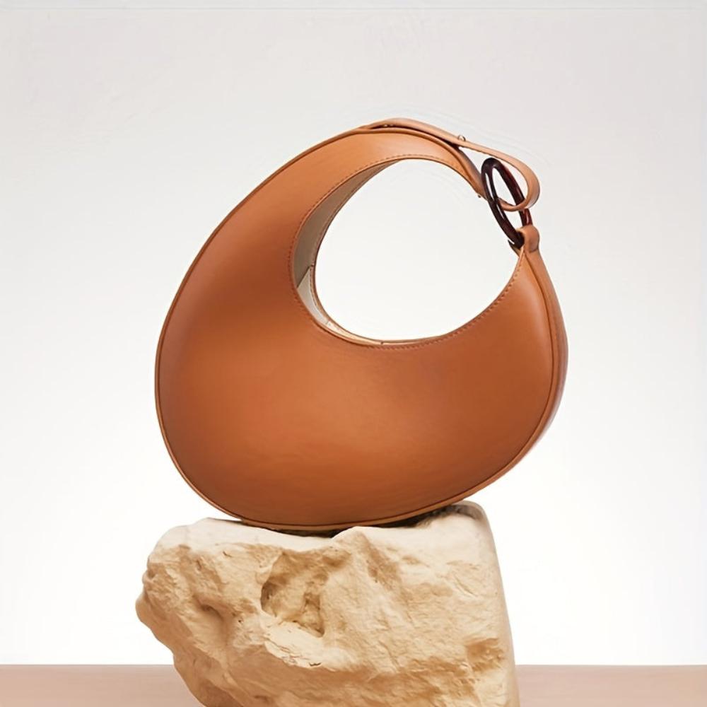 Livia™ – Sleek Solid Color Hobo Bag