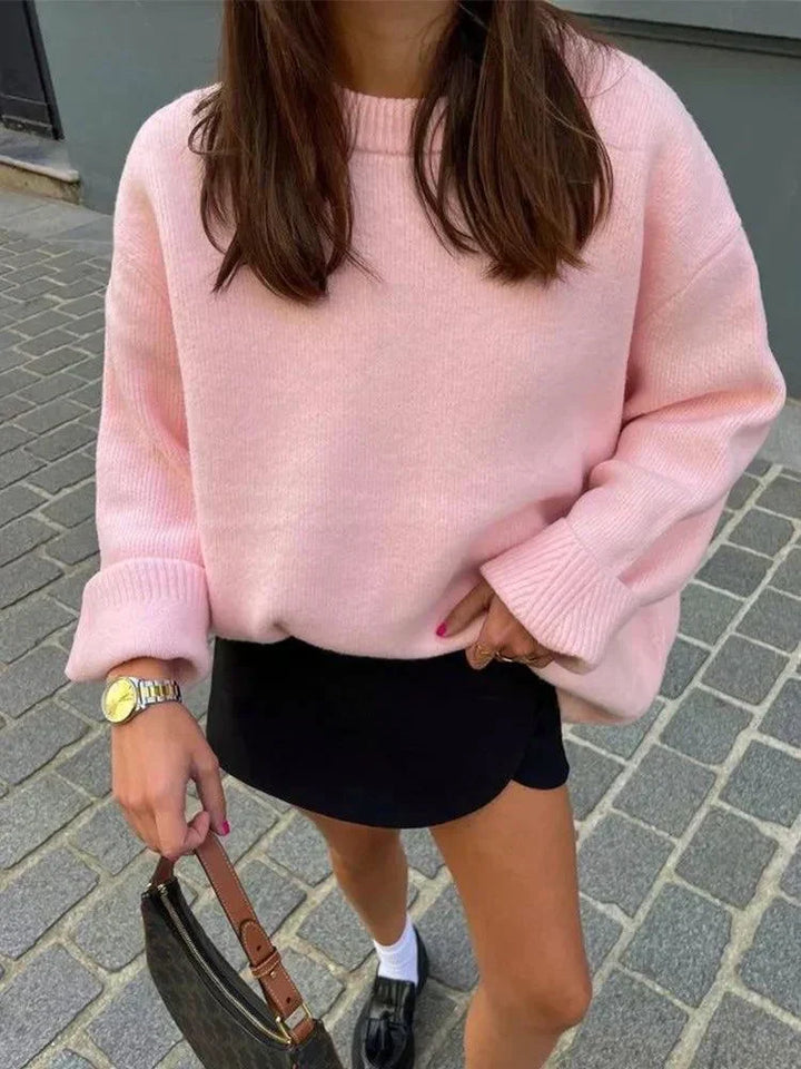 Sylora™ – Soft Pink Jumper
