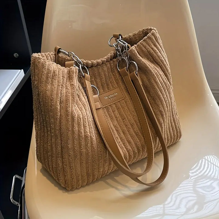 Zara™ – Cotton Corduroy Bag