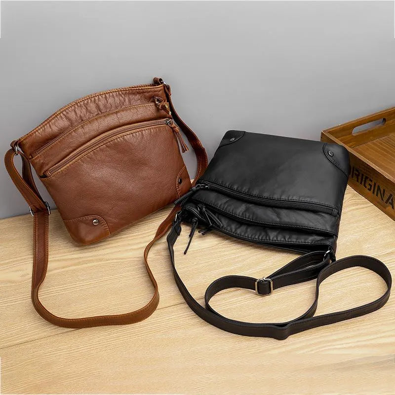 Cleo™ – Leather Shoulder Bag