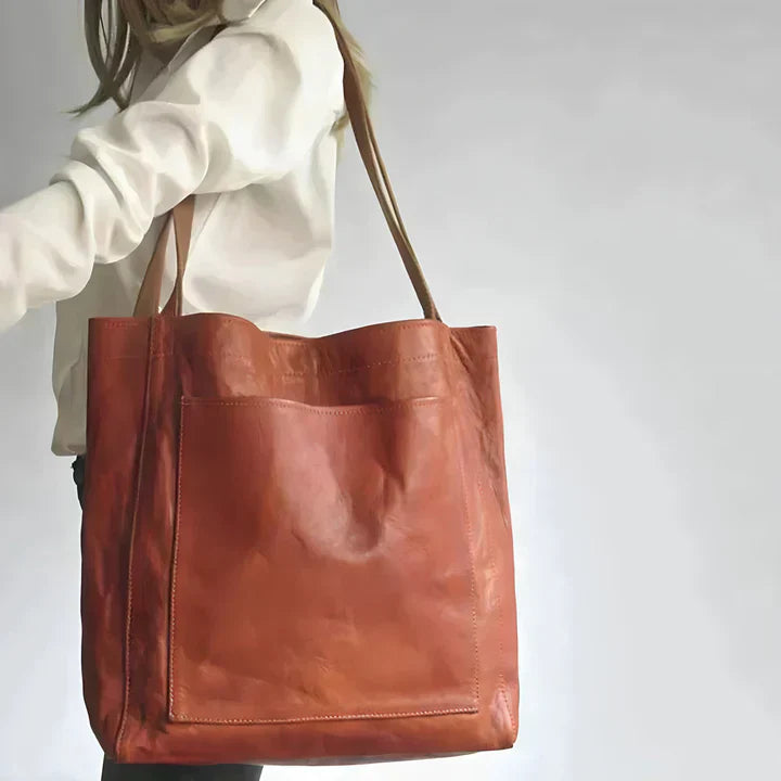 Livia™ – Classic Leather Tote