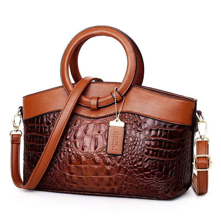 Clara™ – Classic Croc | Versatile Vintage Bag