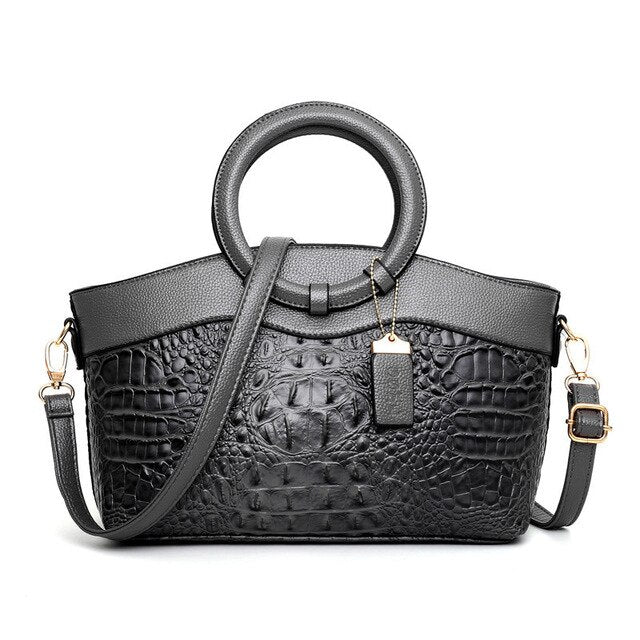 Clara™ – Classic Croc | Versatile Vintage Bag