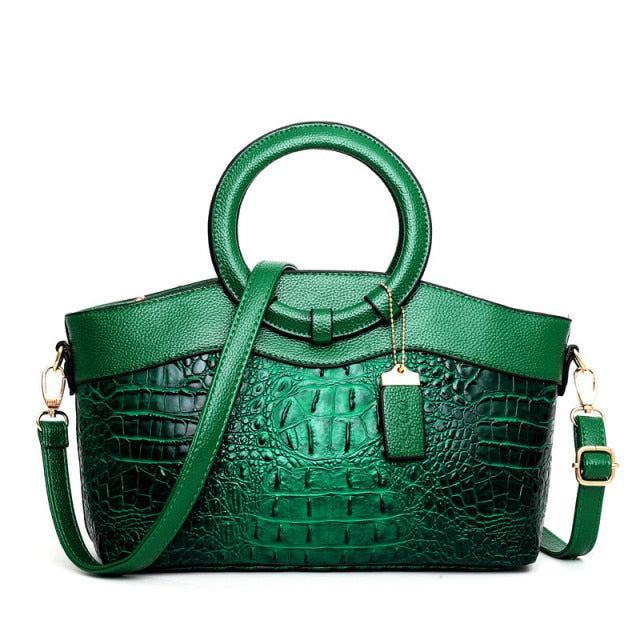Clara™ – Classic Croc | Versatile Vintage Bag