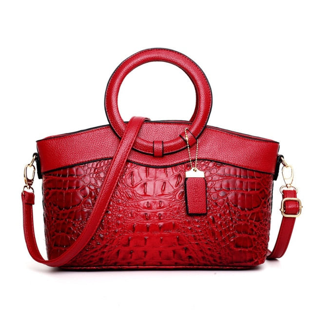Clara™ – Classic Croc | Versatile Vintage Bag