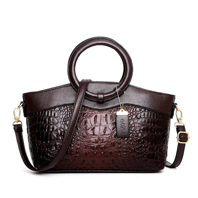 Clara™ – Classic Croc | Versatile Vintage Bag