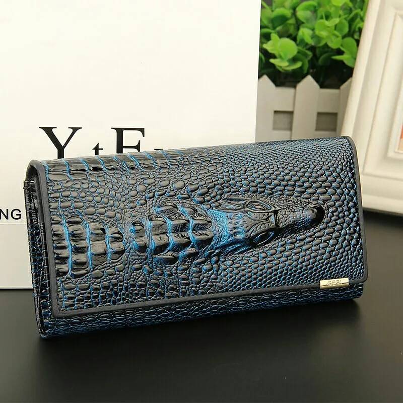 Livia™ – Elegant Embossing RFID Wallet