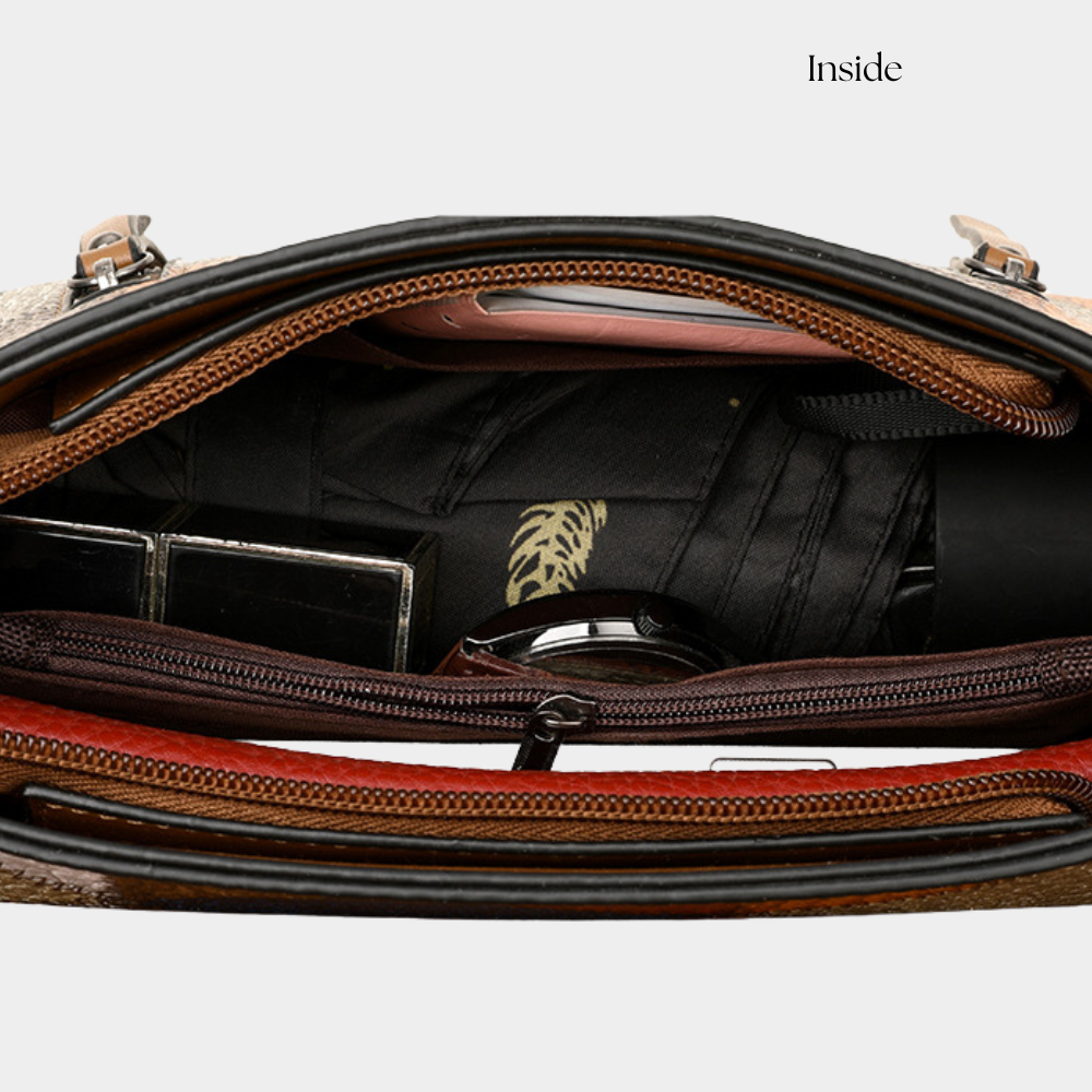 Livia™ – Mosaic Leather Bag
